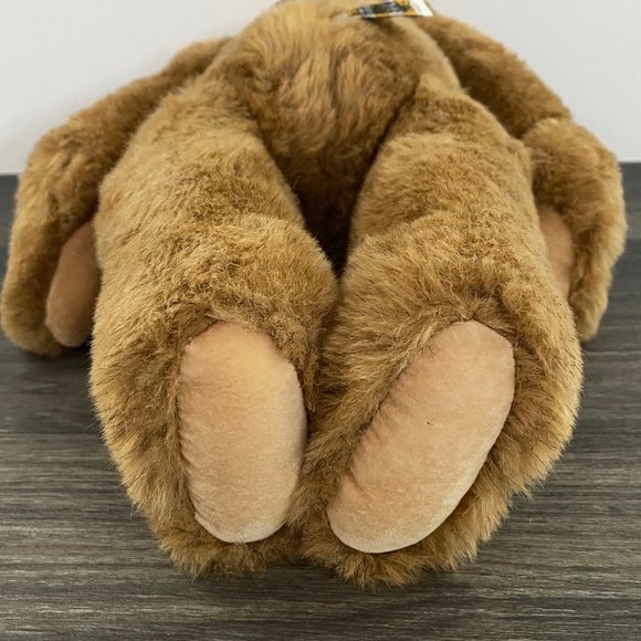 The Vermont Teddy Bear Company Plush Jointed Winter Scarf Stuffed Animal Toy 17" - Picture 9 of 11